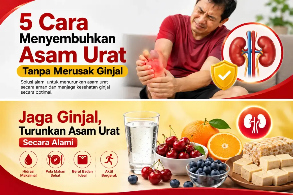 5 Cara menyembuhkan asam urat